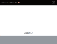 Tablet Screenshot of marialauramartorana.com